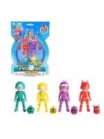 Petronix Игровой набор фигурки 4-х героев, 7,5 см.