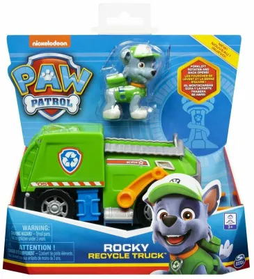 Paw Patrol Машинка Рокки Air Rescue 6 см