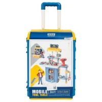 Игровой набор инструментов “Мобильная мастерская“ (46 дет., сборный, функц. дрель)