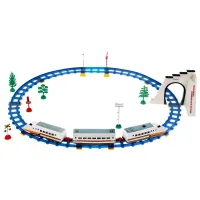 Железная дорога 200см, на бат. в кор. ТМ “Играем Вместе“ 