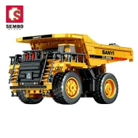 Конструктор пластиковый "Карьерный самосвал"