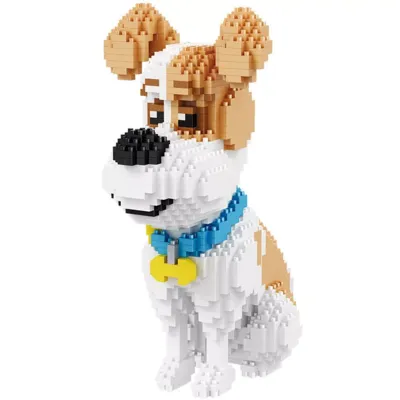 Конструктор пластиковый Balody "Терьер-2" (1350 деталей, в коробке) ( Арт. 16064BA)