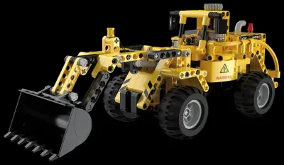 Конструктор пластиковый "Фронтальный погрузчик"