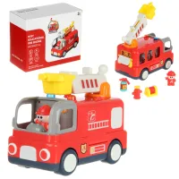 Развивающая игрушка "Пожарная", на бат., в кор.