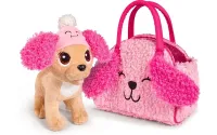 Chi Chi Love Плюшевая собачка в сумочке Пушистые ушки 20 см Simba 