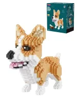 Конструктор пластиковый Balody "Корги" (1380 деталей, в коробке) ( Арт. 16043BA)