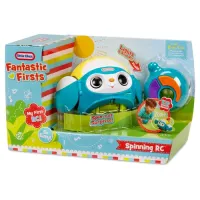 Вращающийся робот (голубой)