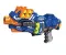 Бластер “Blaze Storm“ синий с 12 мягкими шариками, электромеханический, в коробке