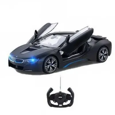 Машина р/у 1:14 BMW i8 черный матовый