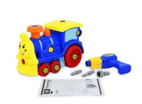 Игровой набор Bebelot “Паровоз“ (движ., привод на бат.- шуруповёрт,инструм.) 