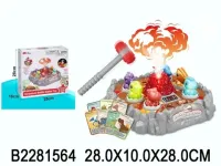 Центр развивающий “Вулкан“ свет. и звук эффекты, игра с молоточком