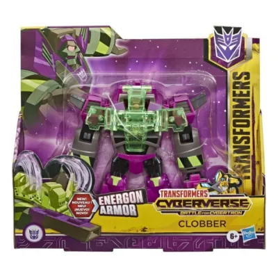 Игрушка Hasbro Transformers трансформер Кибервселенная 19 см - Клоббер