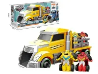 1TOY Мой первый трансформер трейлер (45 см, жёлт.)