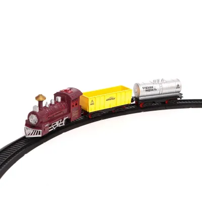 Железная дорога, пар, световые и звуковые эффекты