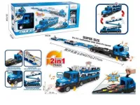 Набор "Транспорт" машина-автовоз (22*12*51 см), с пуск. механизмом, мини-машинки, свет. и з