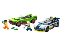 Конструктор LEGO Погоня за полицейской машиной и спортивным автомобилем