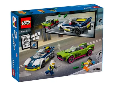 Конструктор LEGO Погоня за полицейской машиной и спортивным автомобилем