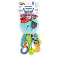 Lamaze Игрушка с подвесом развивающая для малышей Капитан кальмар 