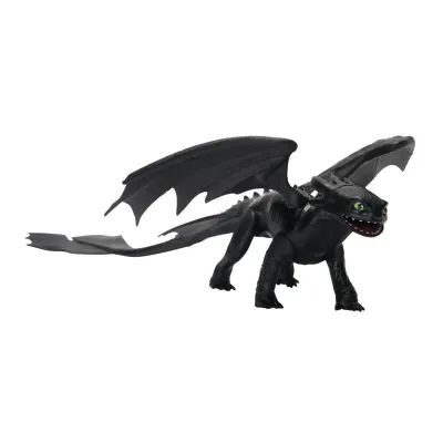 How to train your dragon.Игрушка Дракон Ночная Фурия 11 см с подвижными элементами