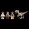 Конструктор LEGO Jurassic World Преследование Раптора и Титанозавра