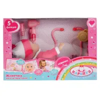 Пупс Озвуч., Интеракт., ТМ Карапуз, Женечка, 38СМ, С Набором Доктор