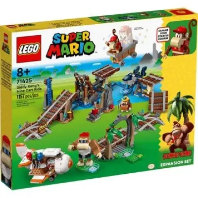 Игрушка Конструктор LEGO  Super Mario Поездка на шахтной тележке Дидди Конга