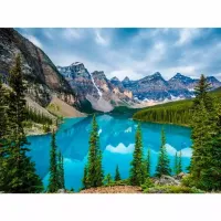 Prime 3D Пазл Озеро Майрейн Альберта