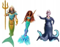 Игровой набор Mattel - Принцесса Ариэль, Король Тритон и Урсула