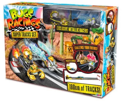 Большой игровой набор “Гонка жуков“ с треком и 2 машинками 