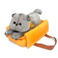 BUDI BASA Басик в сумке-переноске (лежачий) 25 см