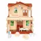Дом кукольный “Мой новый дом“ с мебелью, малый, бежевый, сборный, со звуковыми и световыми эффектами