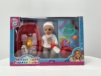 Набор "Girl's Club" "Маленькая мама", пупс 30 см с аксессуарами, блестящая упаковка