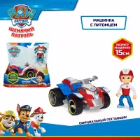 Paw Patrol Игровой набор Машинка с фигуркой Райдер, 15см