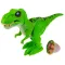 ZURU Игровой набор Робо-Тираннозавр RoboAlive (зелен) +слайм,2 х Ааа бат (не входят)  коробка с окно