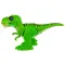 ZURU Игровой набор Робо-Тираннозавр RoboAlive (зелен) +слайм,2 х Ааа бат (не входят)  коробка с окно