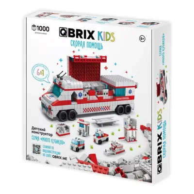 Конструктор QBRIX KIDS Скорая помощь