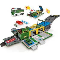 Игровой набор Etastra “Автомобиль трансформирующийся: военная база“ (64,5х32,5х16 см, свет, звук)