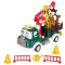 Развивающая игрушка «Машина-конструтор Зоопарк», с паром, на бат., в кор.