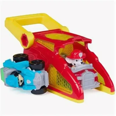 Paw Patrol Игровой набор Поисковый отряд, Лаунчер Маршалл с машинкой