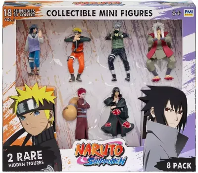 Naruto Игровой набор из 8 фигурок 7 см. 