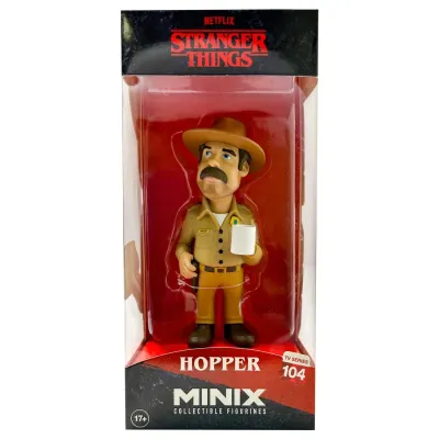 Коллекционная фигурка "Stranger Things" - "Очень странные дела" Хоппер, 12 см, Minix
