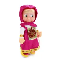 Игрушка мягкая Маша и Медведь маша 22 см, озвуч, в пак. МУЛЬТИ-ПУЛЬТИ