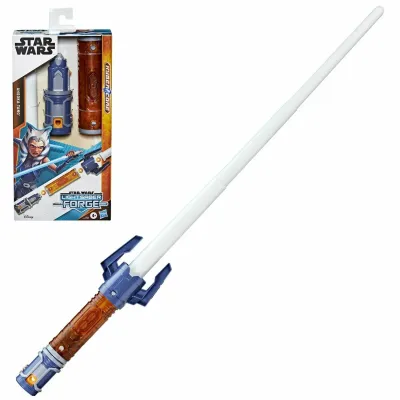 Игрушечное оружие Hasbro - Световой меч Асоки Тано, коллекция Звёздные Войны