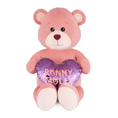Мягкая Игрушка Ronny&Molly, Мишка Молли с Сердцем, 70 см