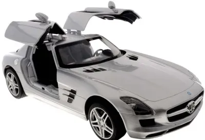 Машина р/у 1:14 Mercedes-Benz SLS AMG, цвет серебряный 40MHZ