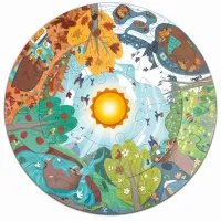 “Пазлы светящиеся “Четыре времени года“ Серия “Умняша