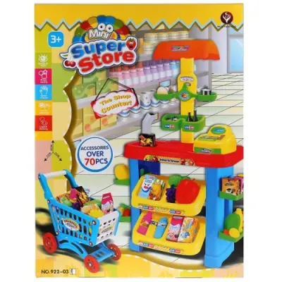 Набор игровой супермаркет на бат. свет+звук, с аксесс. 922-03