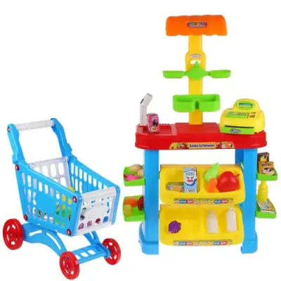 Набор игровой супермаркет на бат. свет+звук, с аксесс. 922-03