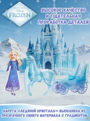 Игровой набор Mattel -  Эльза на карете