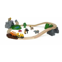 BRIO Игровой набор Сафари, 26 элементов 69,8х54,6х9 см., кор. 34,5х34,5х12 см. 